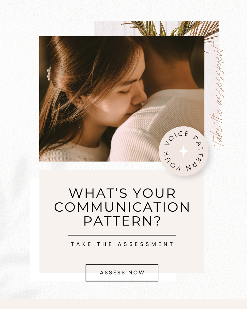 Take the What's Your Communication Pattern? assessment and discover the voice pattern that shows up in your romantic relationship right now.